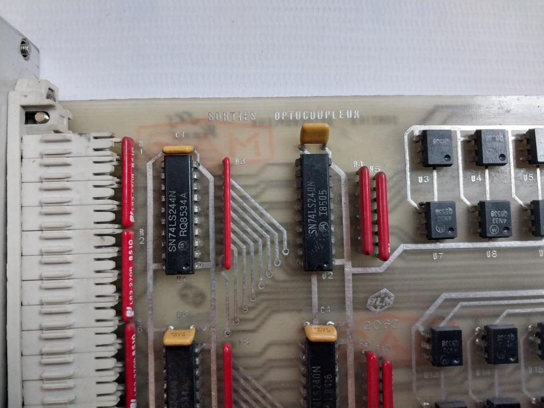 Blm 2062 Sorties Optocoupleur Pcb Card