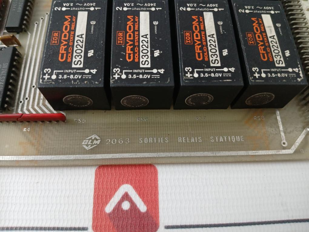 Blm 2063 Outputs Relay Static Pcb Card 115V