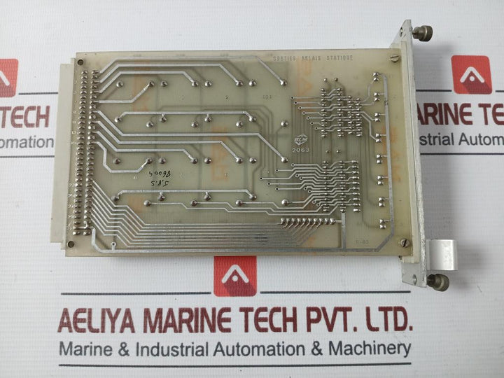 Blm 2063 Outputs Relay Static Pcb Card 115V