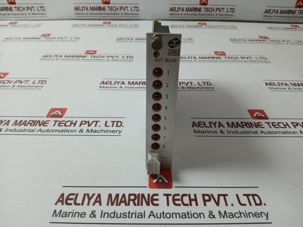 Blm 2063 Outputs Relay Static Pcb Card 115V