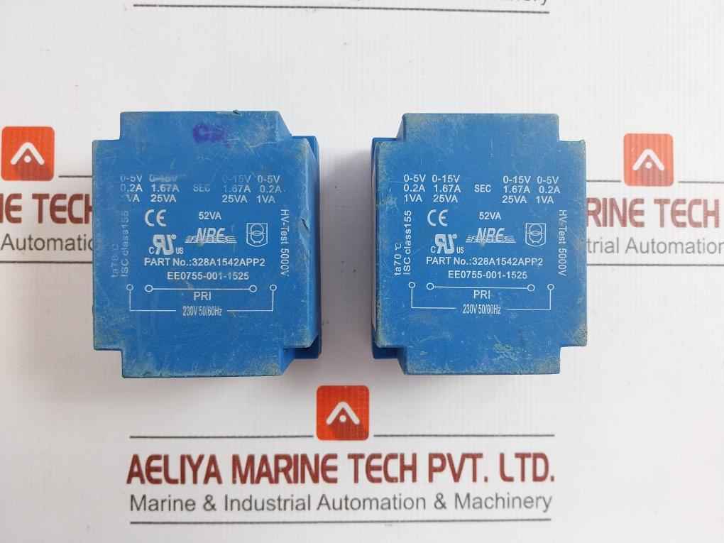 Block Encapsulated Pcb Transformer 328A1542App2 General Electric 230Vac 50-60Hz