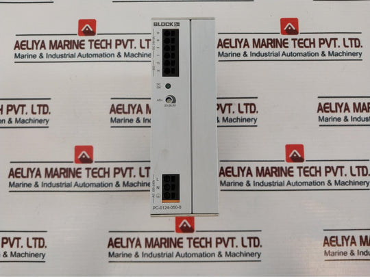 Block Pc-0124-050-0 Power Supply 50-60Hz