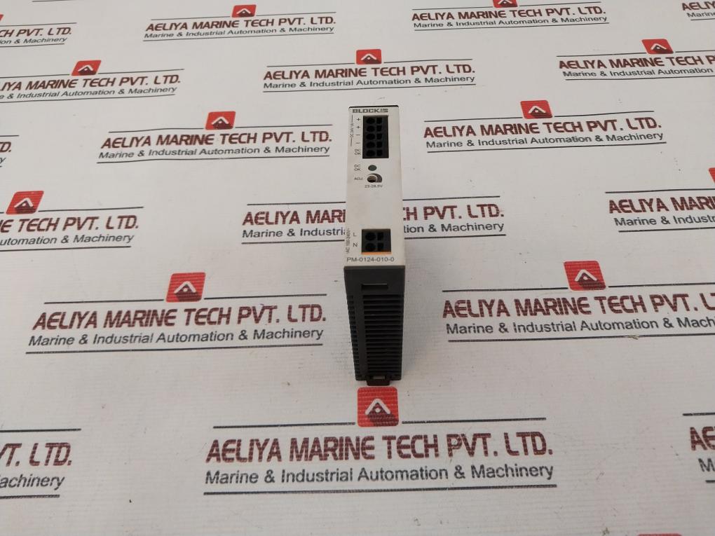 Block Pm-0124-010-0 Rail Power Supply 100-240V 50-60Hz