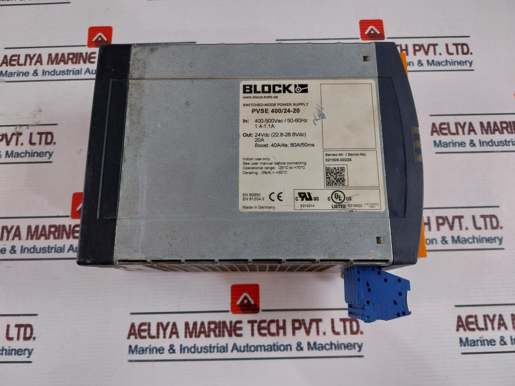 Block Pvse 400/24-20 Switched-mode Power Supply