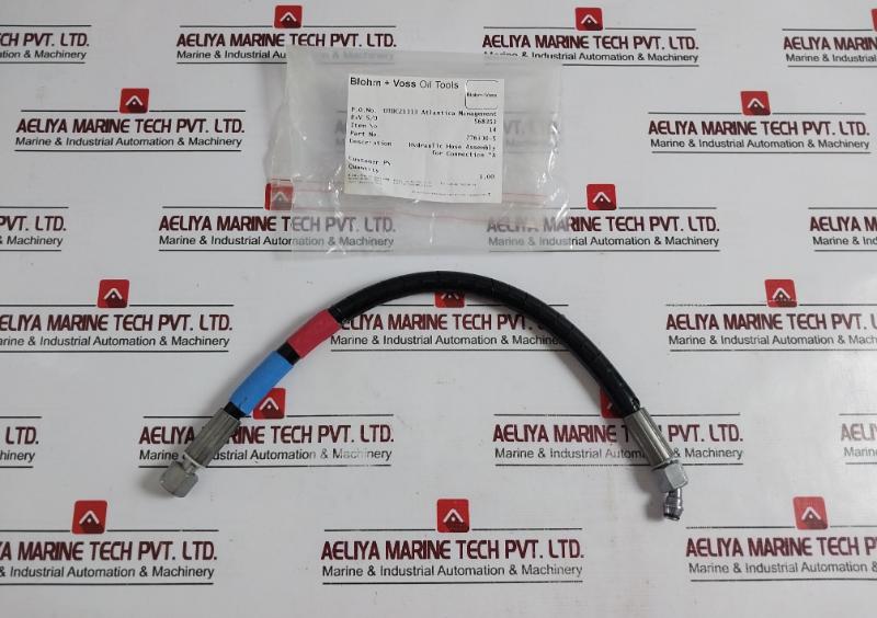 Blohm + Voss 776300-27-fbsb Hydraulic Hose Assembly For Connection
