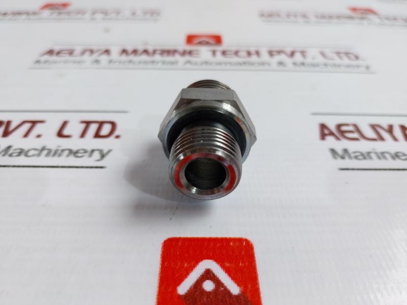 Blohm + Voss Oil Tools Hfpaj Straight Male Stud Coupling, 755373, 3/8