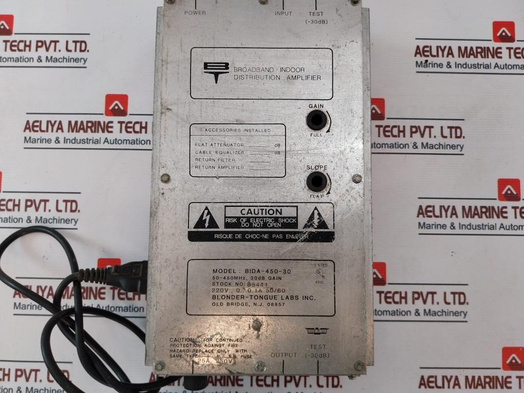 Blonder-tongue Bida-450-30 Distribution Amplifier