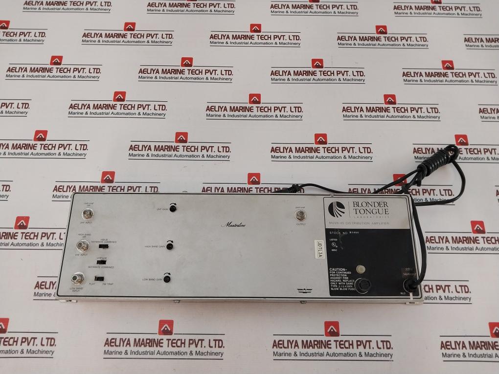 Blonder Tongue Muvb-45 Distribution Amplifier 220V 50/60Hz