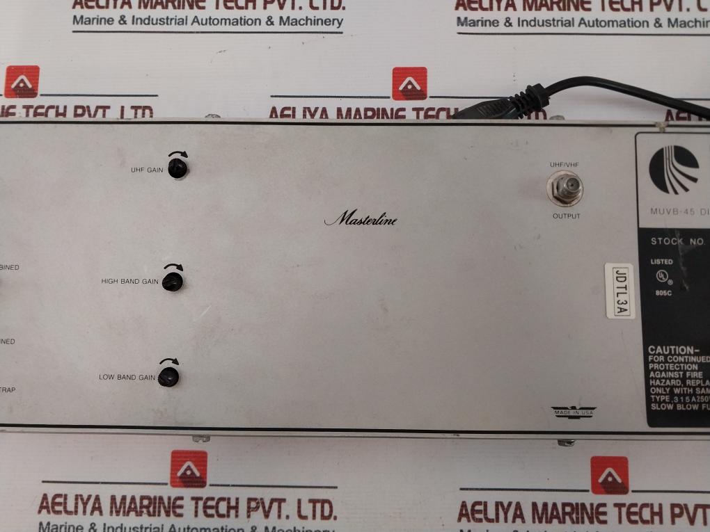 Blonder Tongue Muvb-45 Distribution Amplifier 220V 50/60Hz