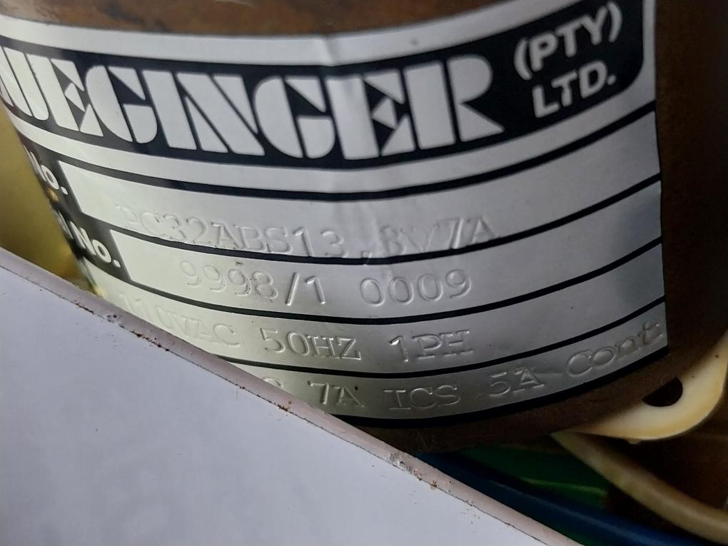 BLUE GINGER PC32ABS13.BV7A Circuit Board 110 Vac 50hz 1ph