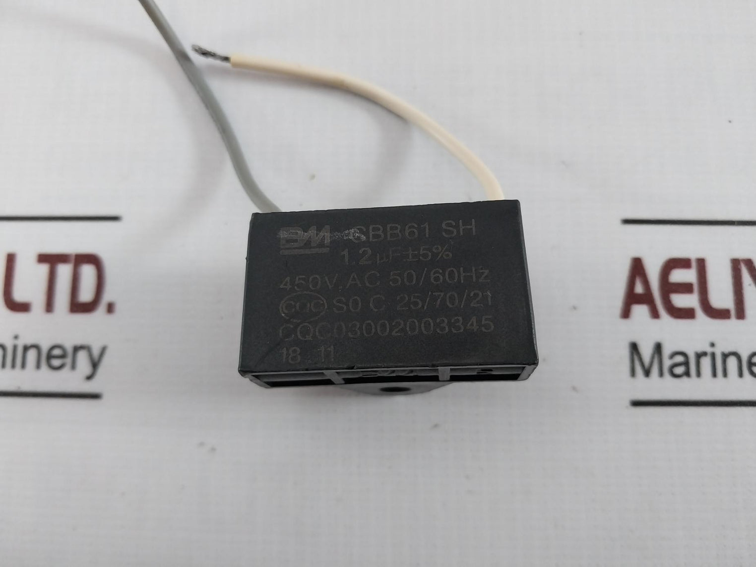 Bm Cbb61 Sh Motor Running Fan Capacitor 450V.Ac 50/60Hz Cqc03002003345