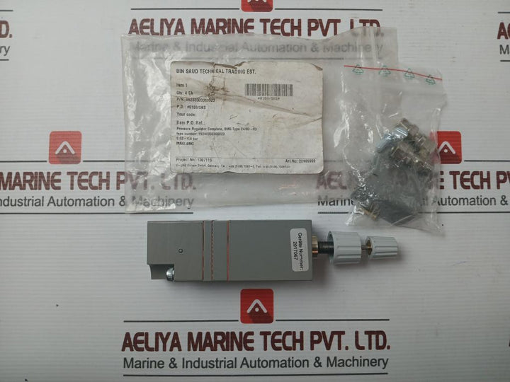 Bmg Pressure Reducer Regulator Max 4 Bar 24/03-03