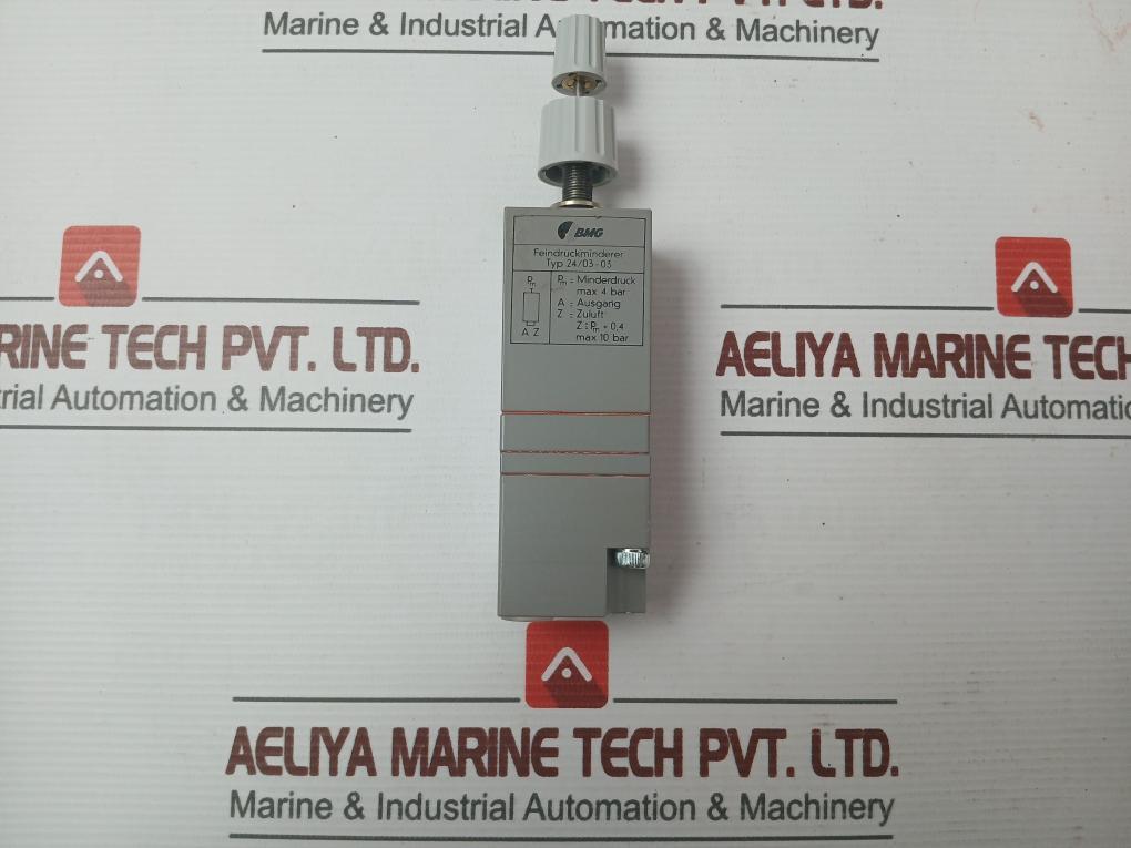 Bmg Pressure Reducer Regulator Max 4 Bar 24/03-03