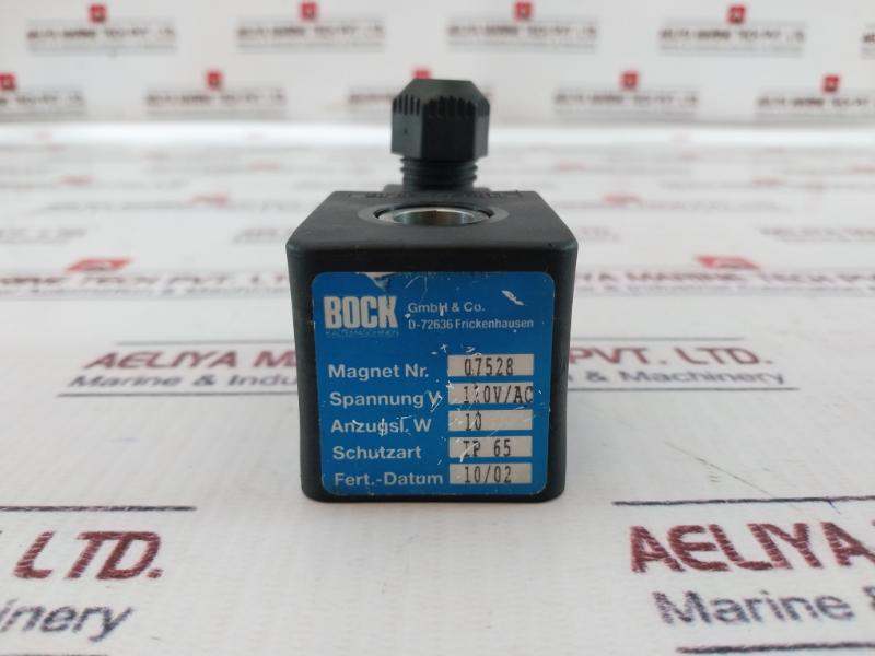 Bock 07528 Solenoid Coil 110V Ac 50/60Hz Ip65