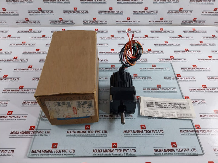 Bodine 34X3BEBL-W2 Gear Motor 24VDC 9.6A 1/5HP 122RPM 46LB-IN