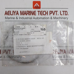 Body Bonnet Gasket For Cryogenic Valve 155/02 Poyam