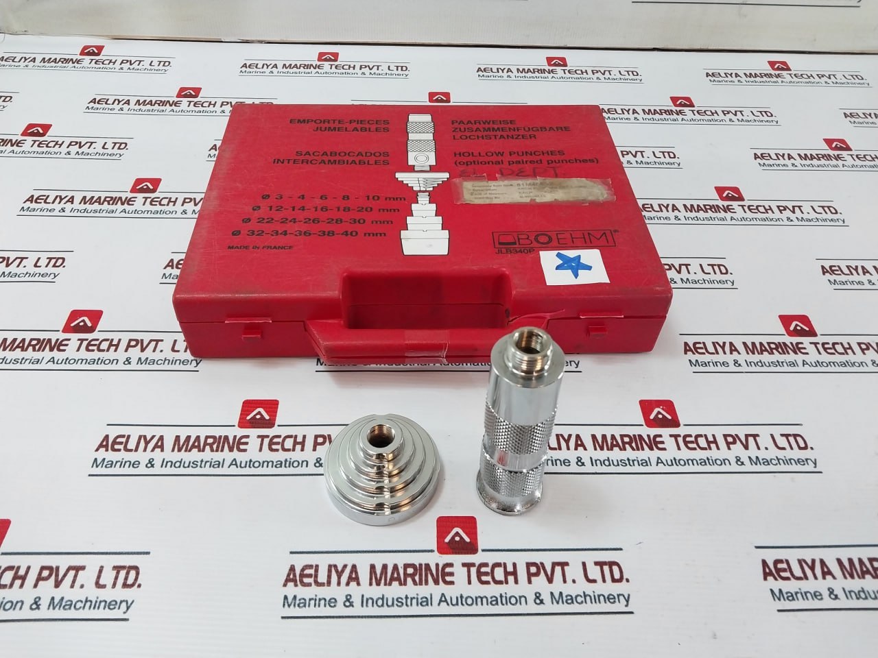 Boehm Jlb340P Hollow Punches Set (Incomplete)