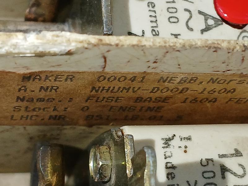 Bogenschutz Nh00 7999 Fuse Link 125A 500V 100 Ka