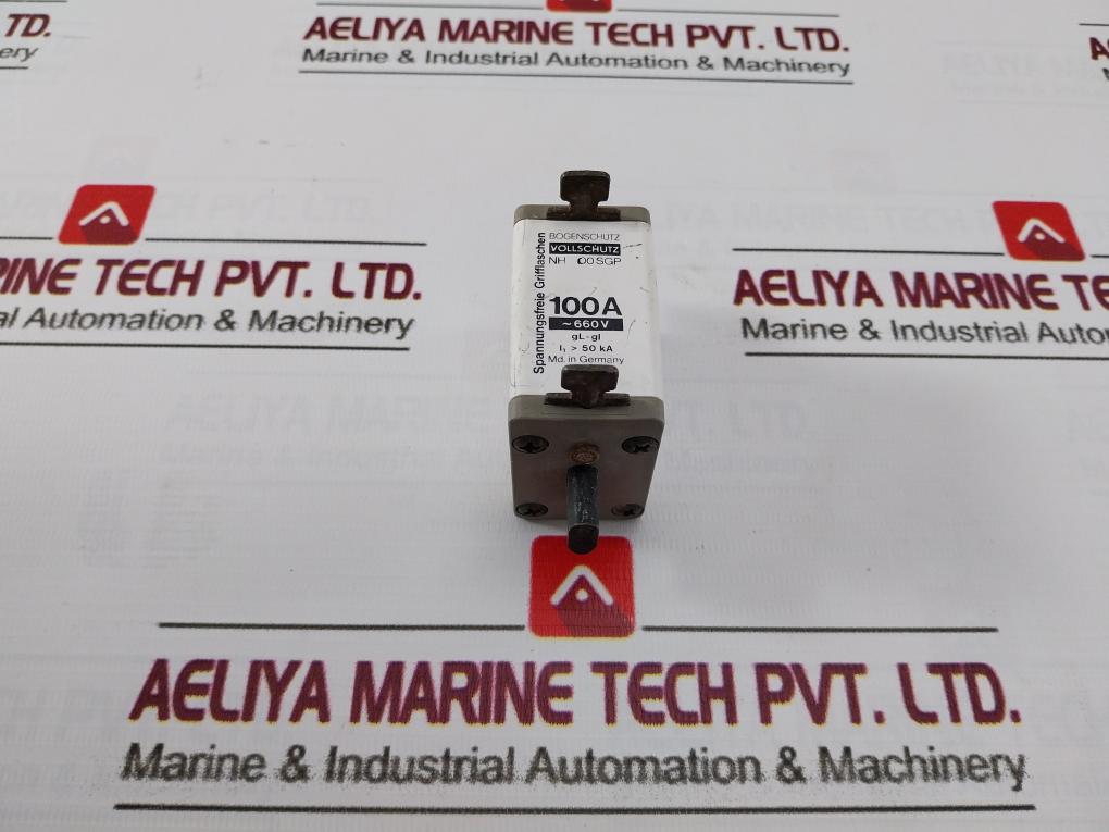 Bogenschutz Nh 00Sgp Fuse Vollschutz/Full Protection 100A 660V