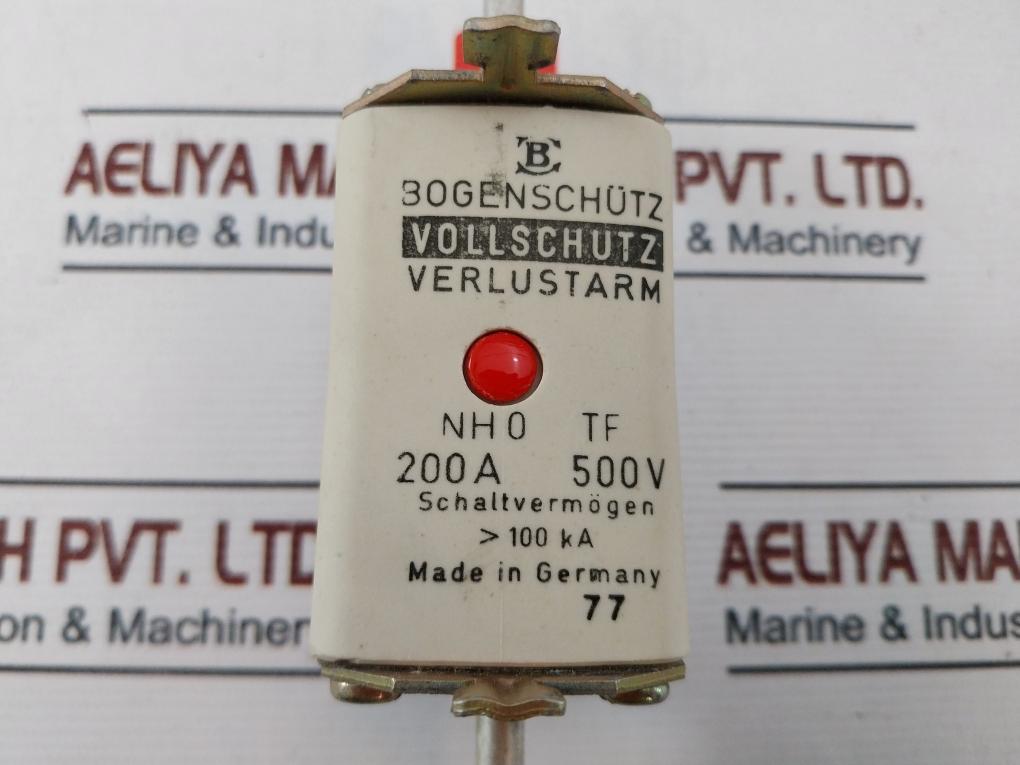 Bogenschutz Nh 0 Tf Fuse 200A 500V