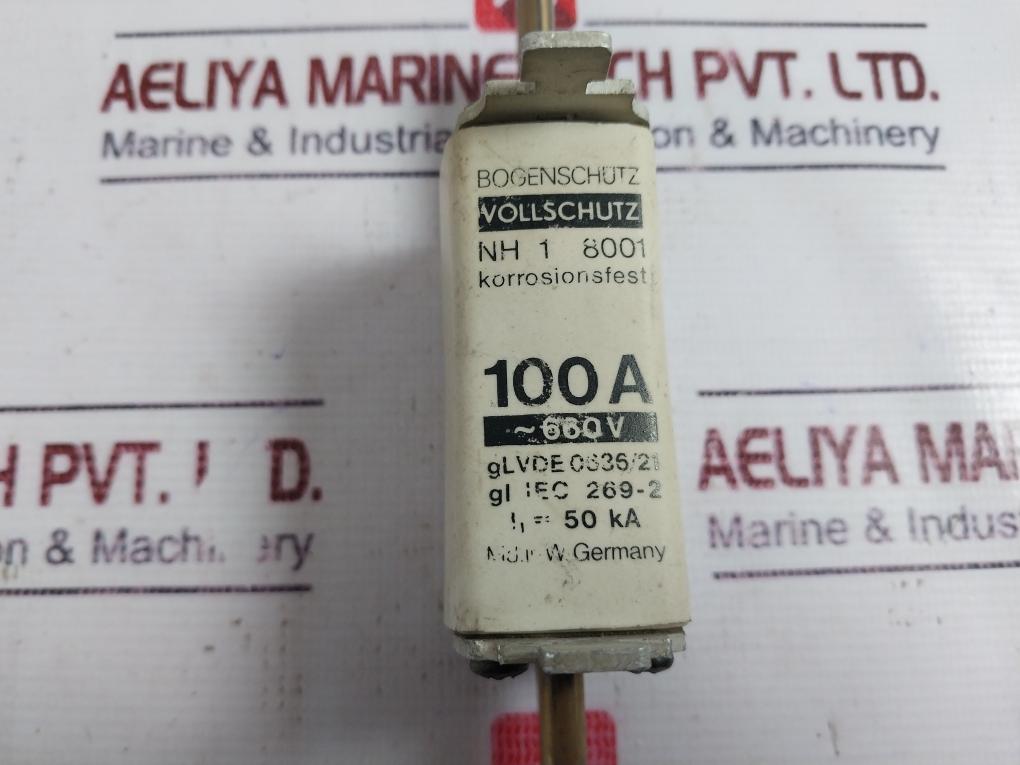 Bogenschutz Nh 1 8001 Fuse 100a ~660v