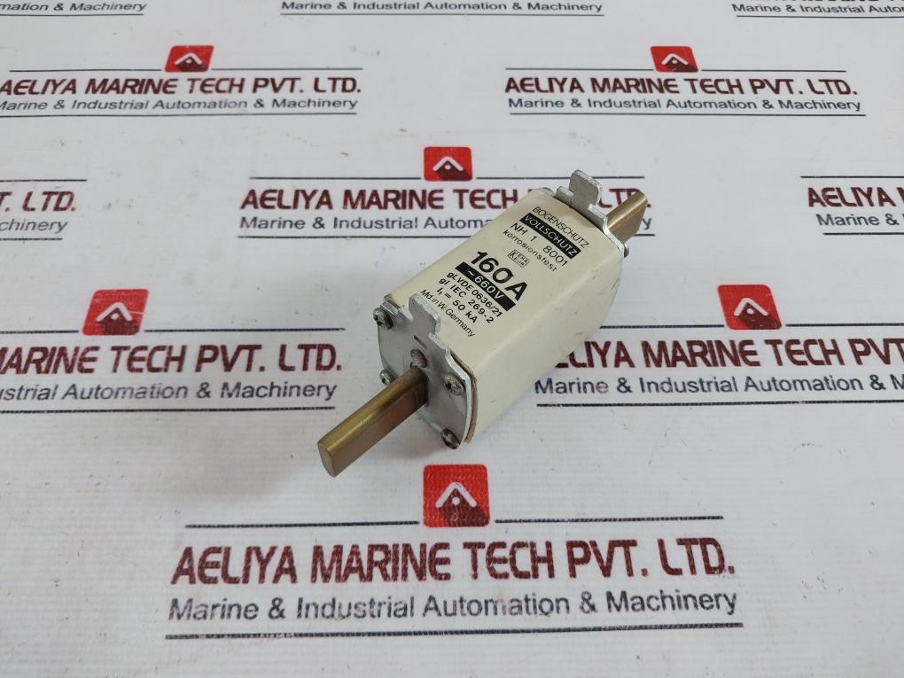 Bogenschutz Nh 1 8001 Fuse Full Protection Corrosion Resistant 160 A 660v