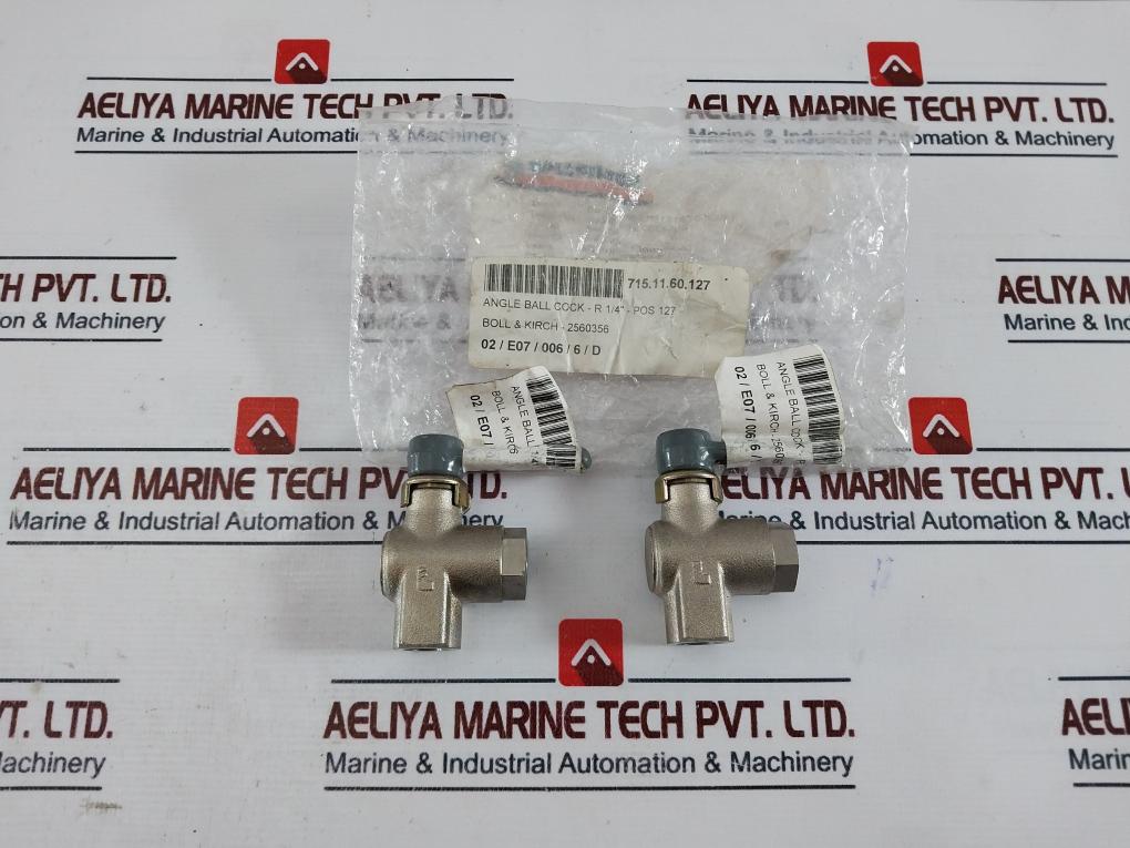 Boll & Kirch 2560356 Angle Ball Cock-r1/4”