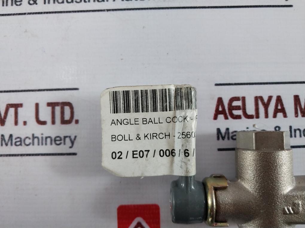 Boll & Kirch 2560356 Angle Ball Cock-r1/4”