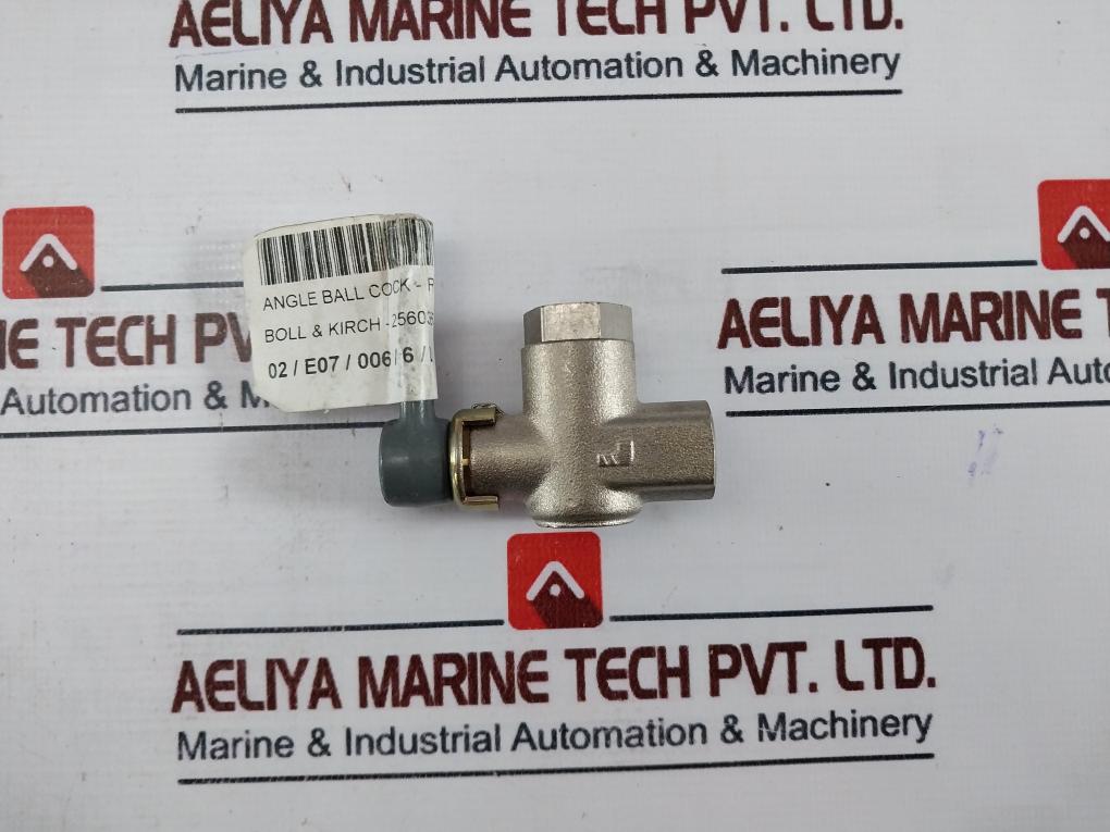 Boll & Kirch 2560356 Angle Ball Cock-r1/4”