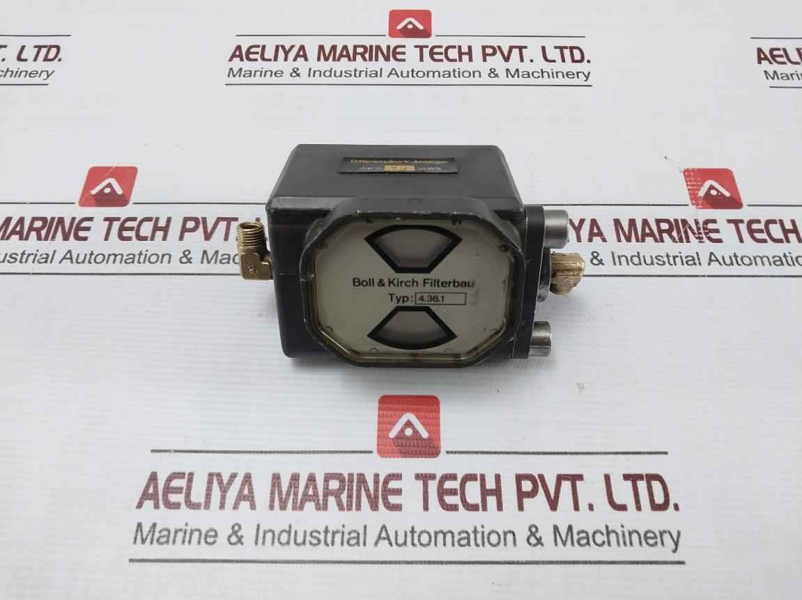 Boll & Kirch 4.36.1 Differential Pressure Indicator 20908 20914 20 Mws