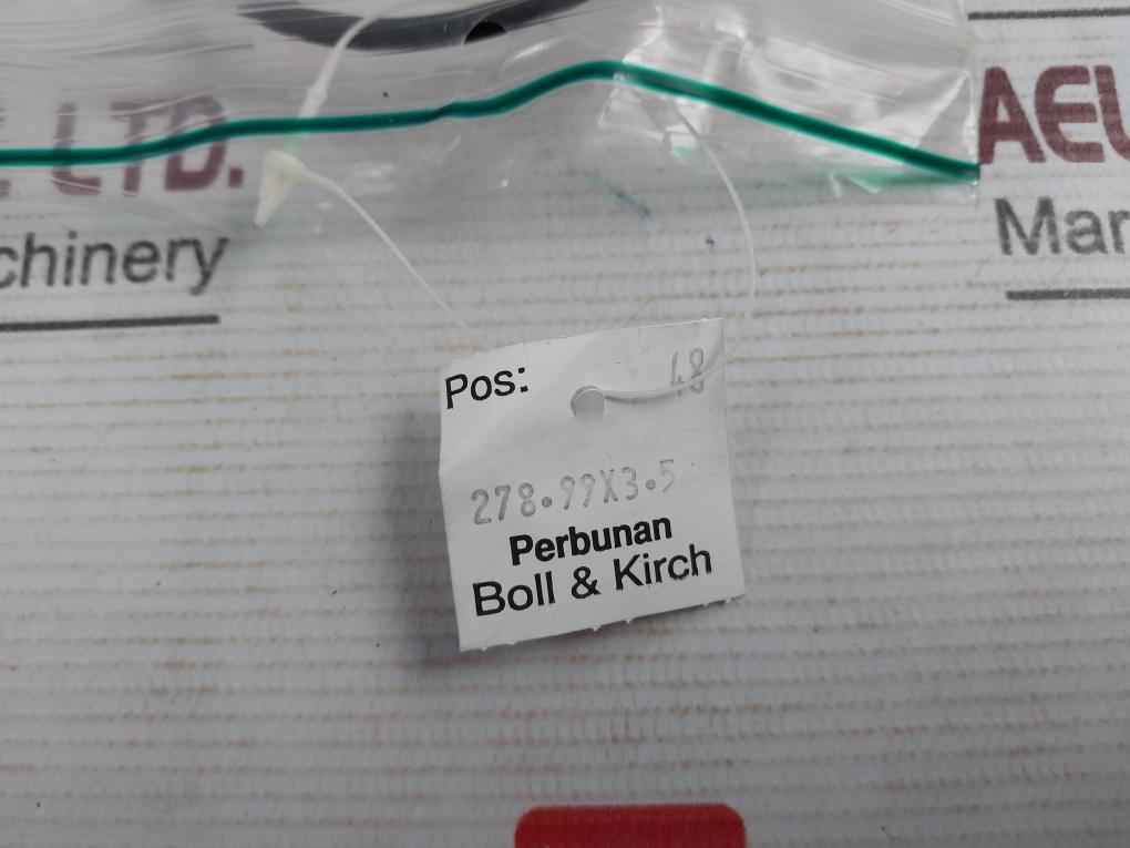 Boll & Kirch 6.61 Gr.20 Gasket Set O-ring Seal 3460018625