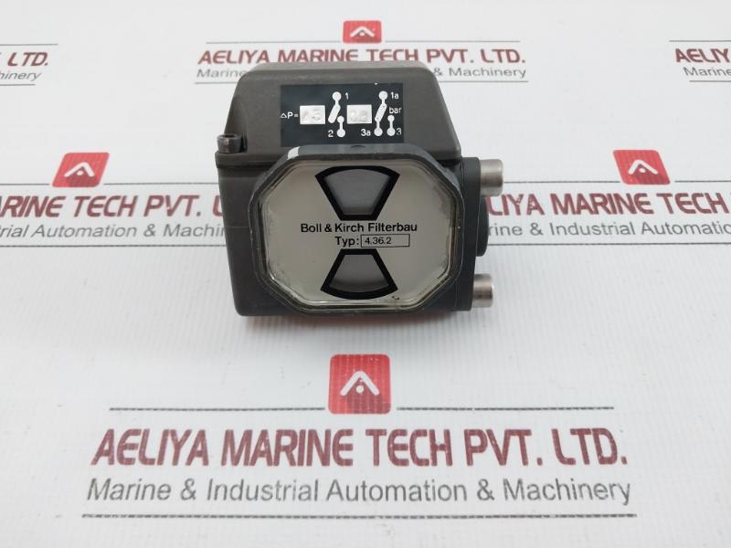 Boll & Kirch Differential Pressure Indicator 4.36.2