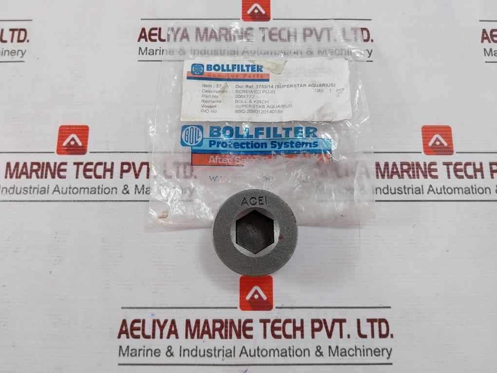 Boll & Kirch 2001772 Screwed Plug Acei