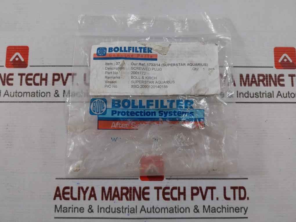 Boll & Kirch 2001772 Screwed Plug Acei