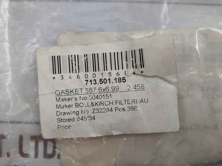 Boll & Kirch 3040151 Bow Clipper O-ring Gasket Clip96-57 S061095
