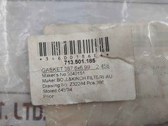 Boll & Kirch 3040151 Bow Clipper O-ring Gasket Clip96-57 S061095