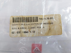 Boll & Kirch 4-20441 Cock For Equalization Of Pressure Gjs-400-18
