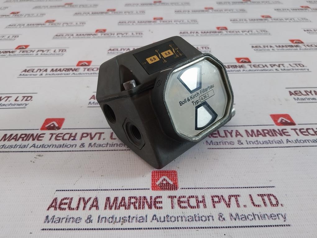 Boll & Kirch 4.36.2 Differential Pressure Indicator Z0914