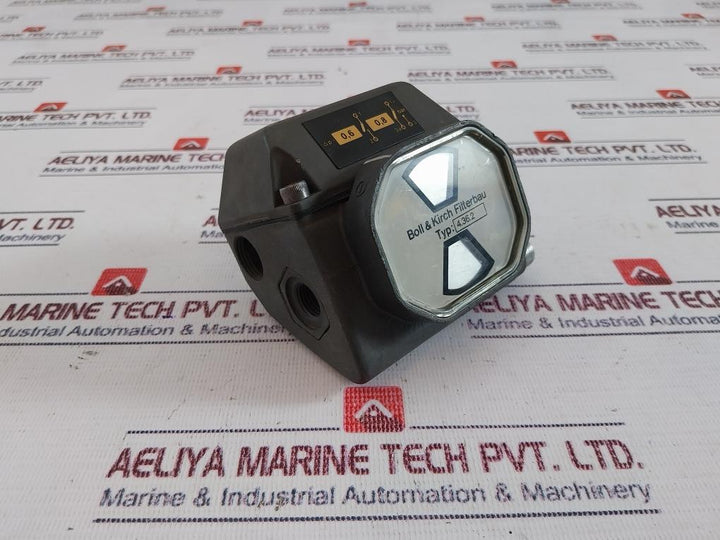 Boll & Kirch 4.36.2 Differential Pressure Indicator Z0914