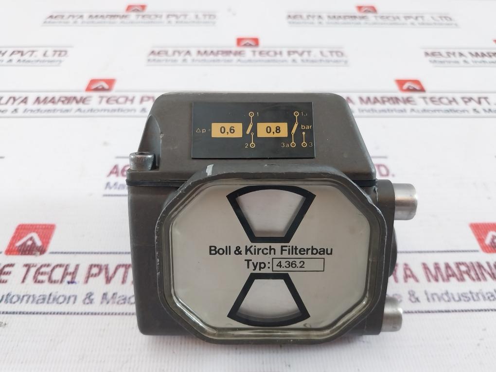 Boll & Kirch 4.36.2 Differential Pressure Indicator Z0914