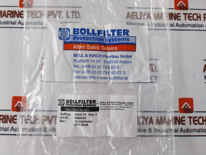 Boll & Kirch 50000535 Valve Ram 6.72 Dn40