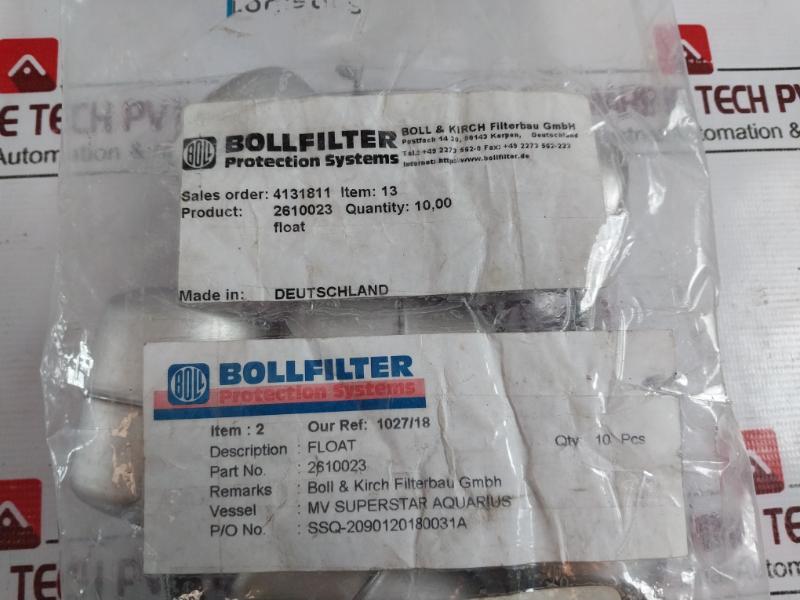 Bollfilter 2610023 Float Ball
