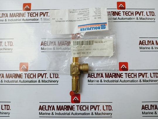Bollfilter 2660037 Safety Valve 3006-4.0 Bar Dn 6-g 1/4