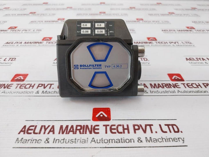 Bollfilter 4.36.2 Pressure Differential Contact Indicator, 0.06/0.8 Bar
