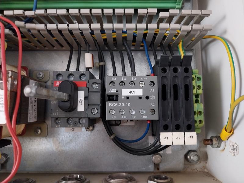 Bollfilter 430 2200 Electronic Control Box 220V-550V/50Hz-60Hz