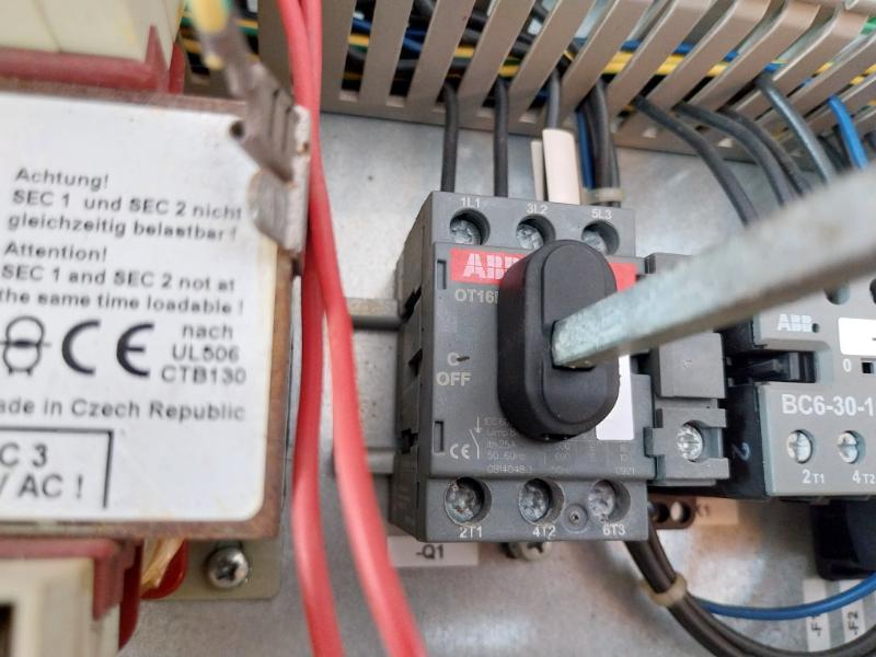 Bollfilter 430 2200 Electronic Control Box 220V-550V/50Hz-60Hz