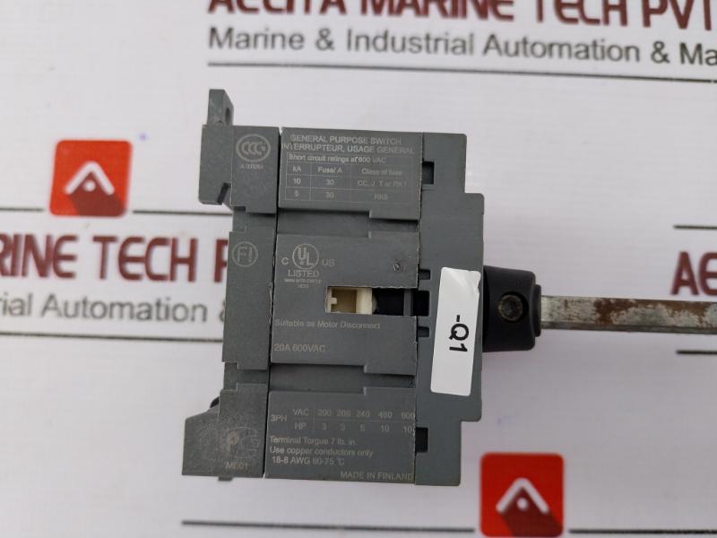 Bollfilter 430 2200 Electronic Control Box 220V-550V/50Hz-60Hz