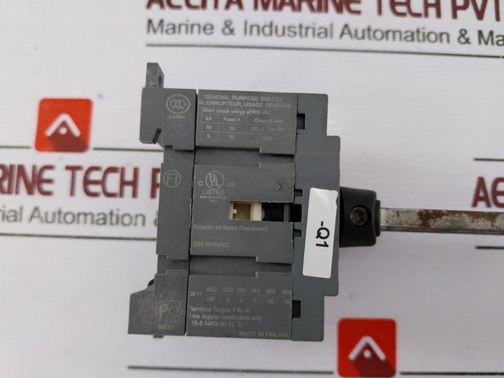 Bollfilter 430 2200 Electronic Control Box 220V-550V/50Hz-60Hz