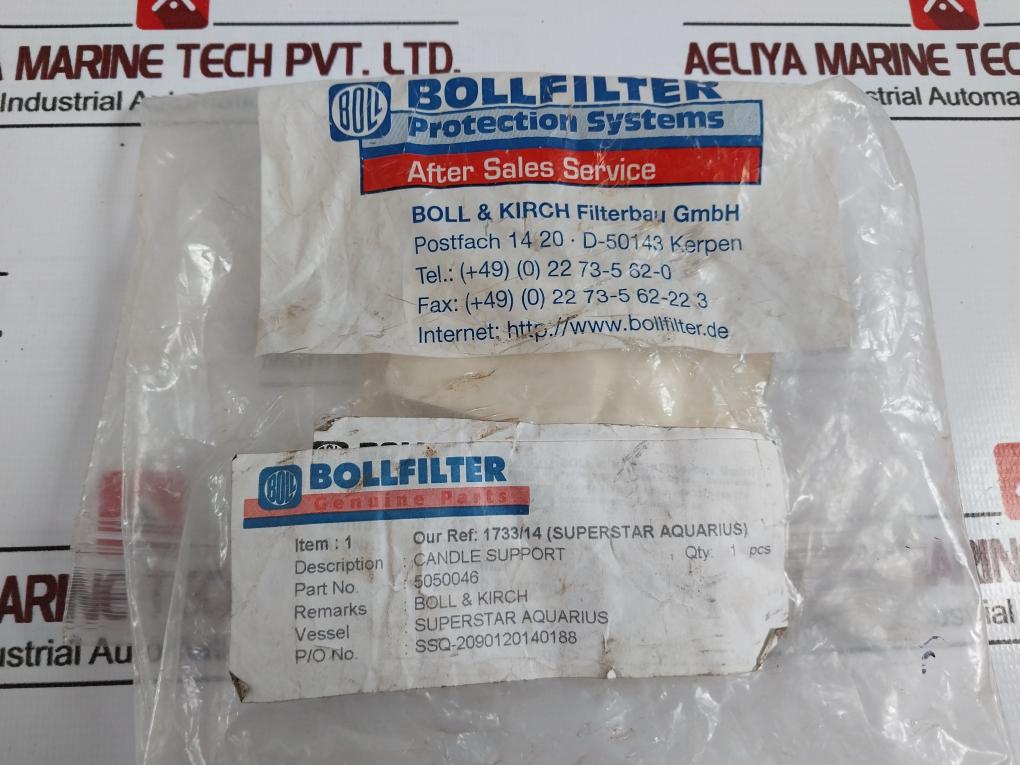 Bollfilter 5050046 Candle Support 115960