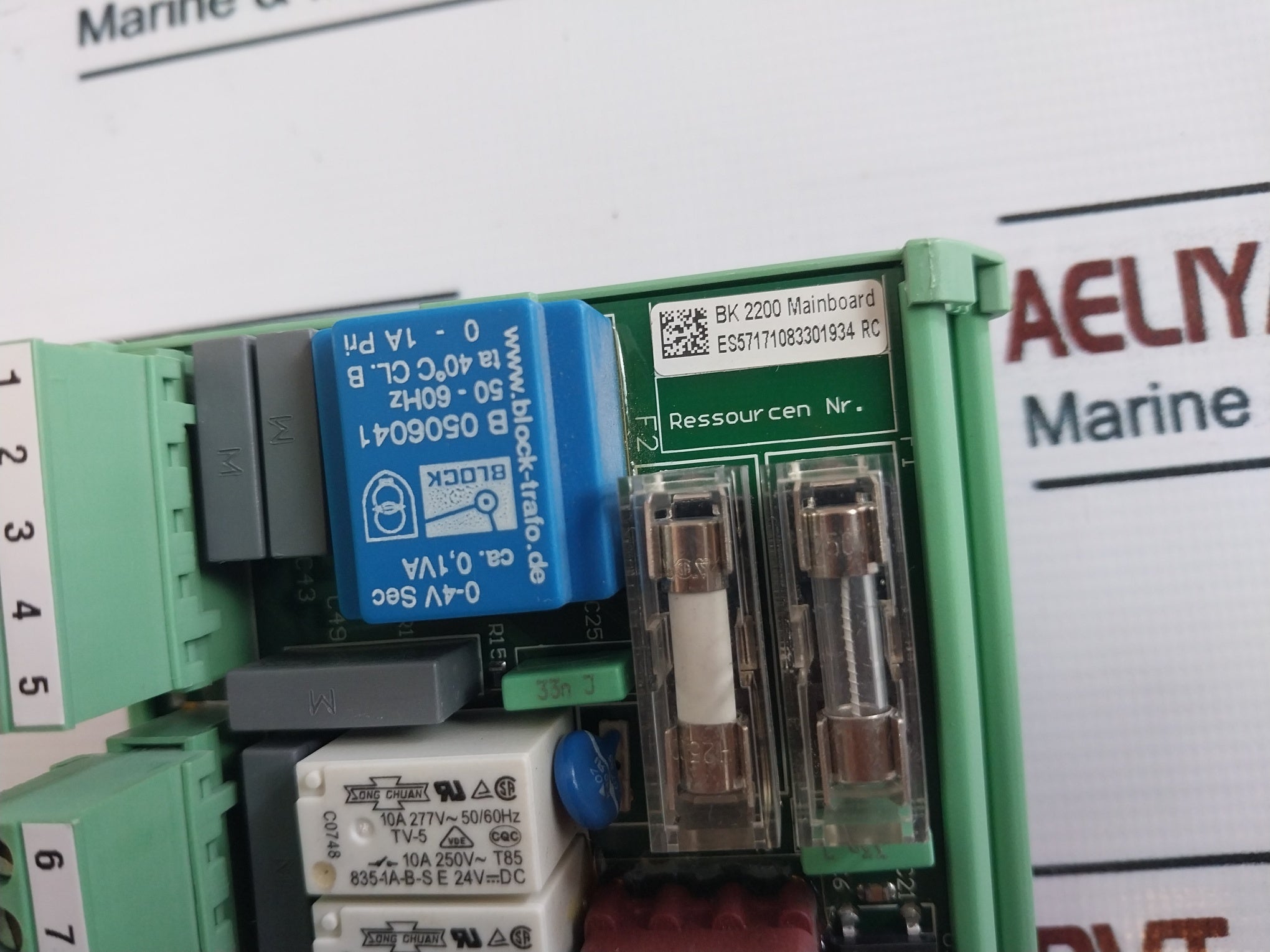 Bollfilter Bk 2200 Main Board